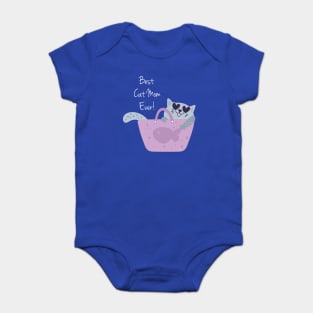 Best Cat Mom Ever Baby Bodysuit